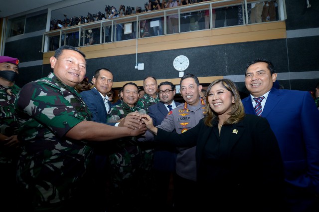 Komisi I DPR RI menyetujui pengangkatan Laksamana TNI Yudo Margono sebagai Panglima TNI menggantikan Jenderal TNI Andika Perkasa