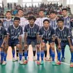 Tim futsal Aceh Besar berhasil menggilas tim futsal Pidie dengan skor 7-1 pada babak penyisihan grup Cabor Futsal PORA ke-14 di GOR Alun-alun Kota Sigli, Senin sore (5/12/2022).
