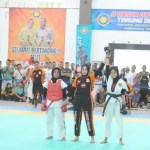 Kontingen tuan rumah Pidie menjadi juara umum pada Cabang Olahraga Tarung Derajat dengan menyabet 10 medali pada PORA XIV tahun 2022