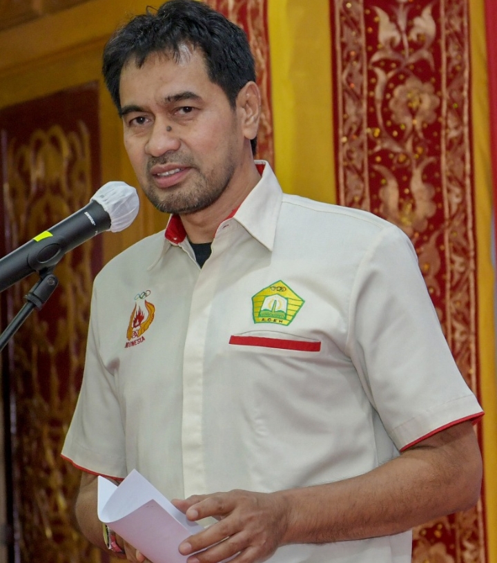 Ketua Umum KONI Aceh Muzakir Manaf atau Mualem
