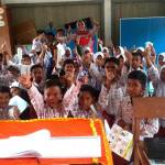 PLN Krueng Geukueh Sosialisasi Bahaya Listrik ke SDN di Aceh Utara