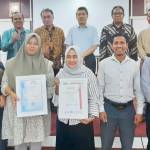 FISIP dan Fakultas Kedokteran USK berhasil meraih standarisasi organisasi internasional atau ISO 9001:2015 dan 21001:2018 melalui penyerahan sertifikat ISO dari PT Decra di Auditorium FK USK, Rabu (28/12)