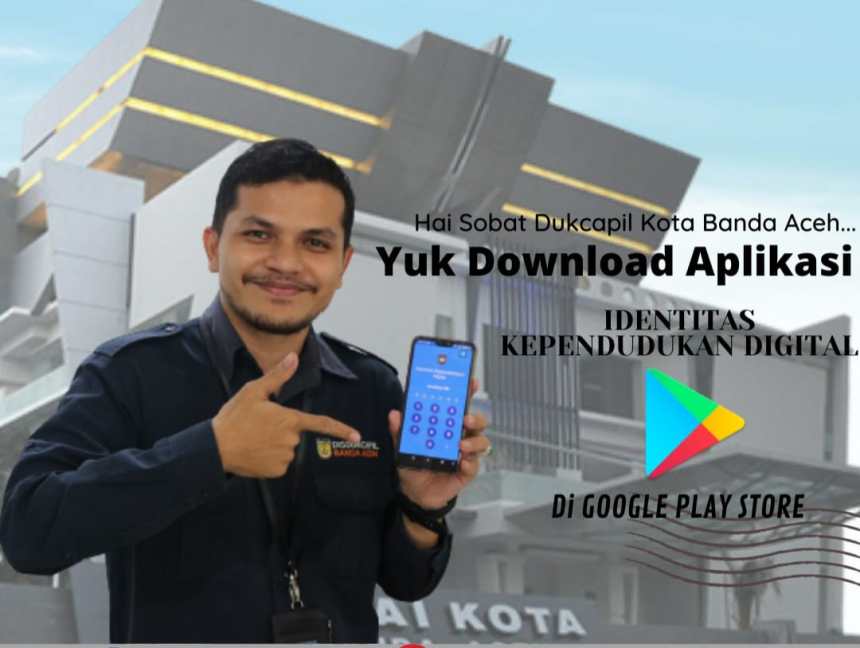 Saat ini warga Kota Banda Aceh bisa memiliki identitas kependudukan digital