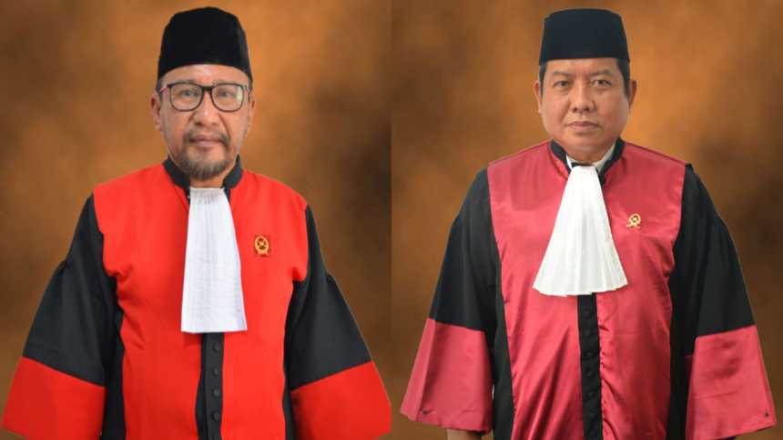 Hakim Tinggi PT Banda Aceh Syamsul Qamar dan Makaroda Hafat Assesor Terbaik 2022