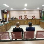 Sidang pembacaan tuntutan terhadap ua terdakwa korupsi turnamen sepakbola Tsunami Cup 2017 M Zaini Yusuf dan Mirza bin Ramli di Pengadilan Negeri Tipikor Banda Aceh, Selasa (24/1)