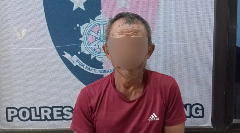 Satreskrim Polres Aceh Tamiang mengamankan seorang paman diduga cabuli keponakan hingga hamil tiga bulan