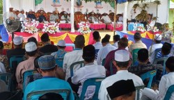 Suasana Muzakarah Ulama Se-Aceh Timur yang berlangsung di Komplek Dayah Darul Mua'rif Gampong Buket Sahraja Kecamatan Julok, Ahad (29/1)