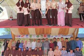 MTsN 1 Model Banda Aceh dan MAS Insan Qurani meraih juara umum tingkat SMP/MTs pada kompetisi (FITAS) ke-11 Pesantren Al Falah Abu Lam U tahun 2023
