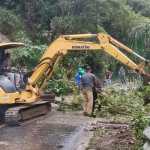Akses jalan menuju objek wisata Iboih dan Kilometer Nol Sabang terputus