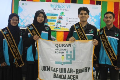 Terpilih jadi Ketua QAF UIN Ar-Raniry, Muhajir Fokus Galakkan Program Tahsin
