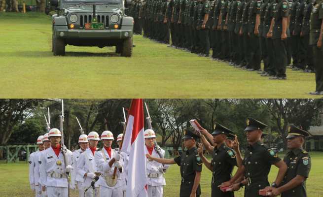 Pangdam IM diwakili Irdam IM Brigjen TNI Niko Fakhrizal menutup Pendidikan Pertama Bintara (Dikmaba) sekaligus melantik serta mengambil sumpah terhadap 174 Bintara PK XXX TNI AD Tahun 2022 di Lapangan Rindam IM Mata Ie, Aceh Besar, Kamis (9/2)