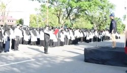 KIP Kota Banda Aceh menggelar pelantikan dan apel kesiapan Petugas Pantarlih Pemilu 2024 se-Kota Banda Aceh, di pelataran parkir Stadion H Dimurthala Lampineung, Ahad (12/2)