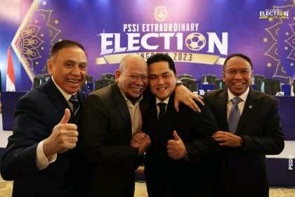 Hasil Kongres Luar Biasa PSSI, Kamis (16/2/2023) menetapkan Erick Thohir sebagai Ketua Umum PSSI periode 2023-2027