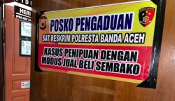 Satreskrim Polresta Banda Aceh membuka posko pengaduan kasus penipuan jual beli sembako murah