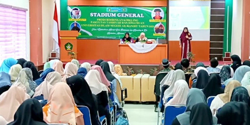 Prodi BK FTK UIN Ar-Raniry menggelar Stadium General optimalisasi guru di era Merdeka Belajar | INFOACEH.net Prodi BK FTK UIN Ar-Raniry menggelar Stadium General optimalisasi guru di era Merdeka Belajar