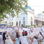 Kegiatan Safari Subuh se-Aceh digelar Tadzkiratul Ummah dihadiri ribuan jamaah di Masjid Agung Baiturrahim, Lhoksukon, Aceh Utara, Ahad, 5 Maret 2023