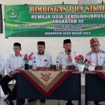 Kantor Kementerian Agama (Kemenag) Aceh Besar membekali siswa dan siswi ilmu tentang berumah tangga