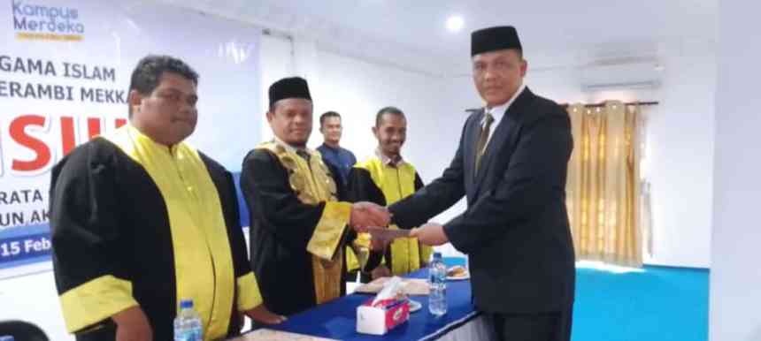 Fakultas Agama Islam Universitas Serambi Mekkah Banda Aceh menyelenggarakan Yudisium Sarjana Semester Ganjil 2022/2023, Kamis (16/3) di Aula Dr Mr Teuku Muhammad Hasan Kampus USM Batoh | INFOACEH.net Fakultas Agama Islam Universitas Serambi Mekkah Banda Aceh menyelenggarakan Yudisium Sarjana Semester Ganjil 2022/2023, Kamis (16/3) di Aula Dr Mr Teuku Muhammad Hasan Kampus USM Batoh