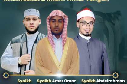 BKM Oman Al Makmur Gampong Bandar Baru, Lampriet, Banda Aceh mendatangkan tiga imam khusus dari Timur Tengah pada Ramadhan 1444 Hijriah tahun ini