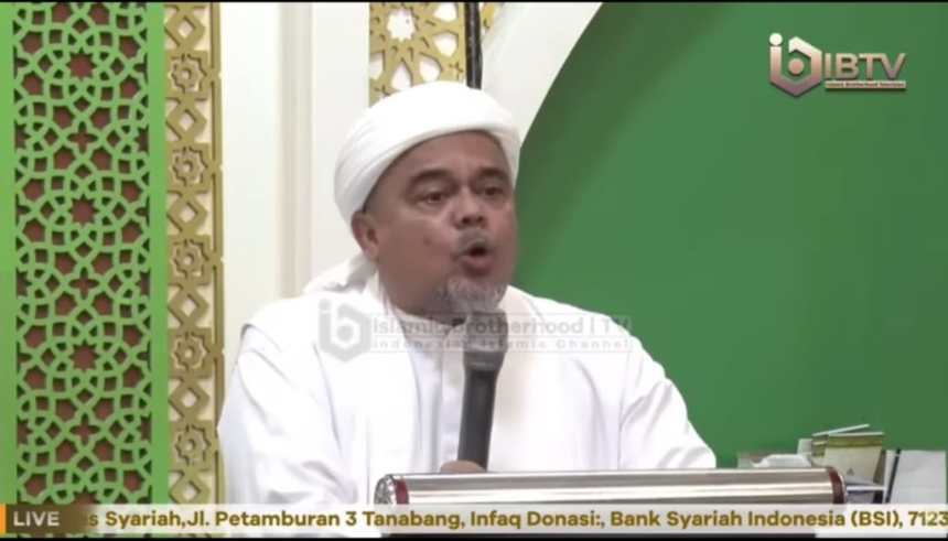 Mantan Imam Besar FPI Habib Rizieq Shihab mengajak masyarakat untuk mengikuti keputusan pemerintah terkait dengan penetapan 1 Syawal 1444 Hijriah | INFOACEH.net Mantan Imam Besar FPI Habib Rizieq Shihab mengajak masyarakat untuk mengikuti keputusan pemerintah terkait dengan penetapan 1 Syawal 1444 Hijriah