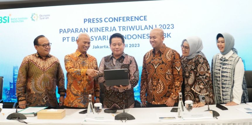 PT Bank Syariah Indonesia Tbk (BSI) mencatat pertumbuhan pembiayaan yang impresif, mencapai lebih dari 20% pada kuartal I 2023 | INFOACEH.net PT Bank Syariah Indonesia Tbk (BSI) mencatat pertumbuhan pembiayaan yang impresif, mencapai lebih dari 20% pada kuartal I 2023