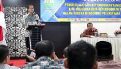 Kepala Dinas Registrasi Kependudukan Aceh Teuku Syarbaini menyampaikan, DRKA terus melakukan update data jumlah penduduk Aceh menjelang Pemilu 2024
