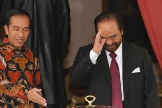 Ketua Umum Partai NasDem Surya Paloh merasa sudah tidak dibutuhkan di koalisi pendukung pemerintahan Presiden Jokowi