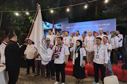 Pelantikan Pengurus DPD ASPPI Aceh periode 2023-2027 di Banda Aceh, Senin (15/5)