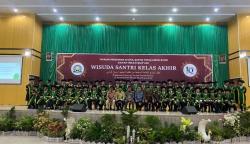 Dayah Insan Qur’ani (IQ) Aneuk Batee, Aceh Besar, menggelar Haflah Takhrij (wisuda) 99 lulusan tahun pelajaran 2022/2023 atau angkatan ke-7 di Aula Gedung UCC KH Ahmad Dahlan, Batoh, Banda Aceh, Sabtu (20/5)