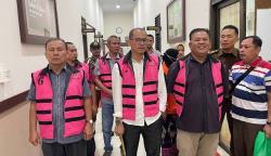 Kejati Aceh menahan enam terdakwa kasus dugaan korupsi SPPD fiktif DPRK Simeulue
