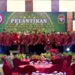 Pelantikan Pengurus POGI Cabang Aceh Periode 2022-2025 di Hotel Hermes Palace Banda Aceh, Sabtu malam (27/5)