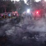 3 rumah milik warga di Kampung Uning Sejuk, Kecamatan Permata, Bener Meriah lenyap akibat kebakaran, Selasa (20/6)