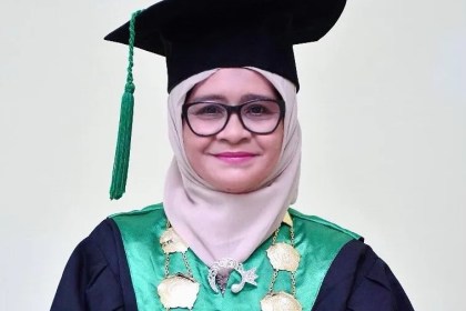 Prof Dr Ir Hafnidar A Rani ST MM, Guru Besar Bidang Ilmu Teknik Sipil Fakultas Teknik Unmuha Aceh