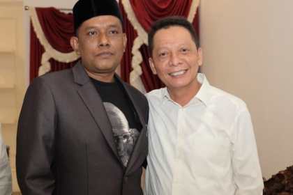 Ketua DPRA Saiful Bahri bersama Pj Gubernur Aceh Achmad Marzuki