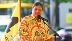 Ketua Umum DPP Partai Golkar Airlangga Hartarto buka suara usai isu akan dikudeta lewat Munaslub