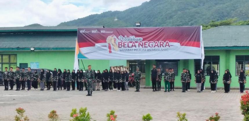 BSI Maslahat menyelenggarakan pelatihan bela negara pada 8-9 Juli 2023 di (Rindam) Iskandar Muda, Mata le, Kecamatan Darul Imarah, Aceh Besar | INFOACEH.net