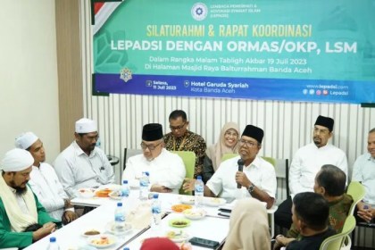 Lembaga Pemerhati dan Advokasi Syariat Islam akan mengadakan Tabligh Akbar dan Do’a untuk Negeri dalam memperingati Tahun Baru Hijriah 1 Muharram 1445 Hijriah dan Refleksi 20 Tahun Syariat Islam di Aceh