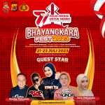 Polda Aceh akan menggelar Bhayangkara Fest 2023 di Balee Meuseuraya Aceh (BMA) Banda Aceh, pada 21—23 Juli 2023