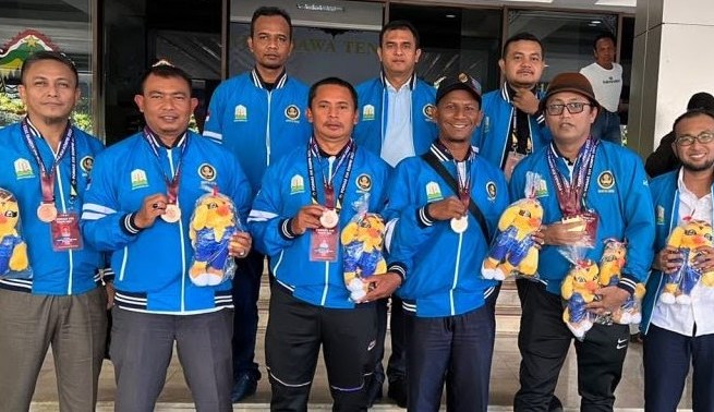 Tim Catur Aceh meraih 2 medali emas dan 1 perunggu pada Pornas XVI Korpri Tahun 2023 di Semarang, Jawa Tengah