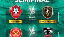 Empat tim terbaik melaju ke semifinal Bank Aceh Action Cup 2023
