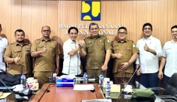 Pertemuan Pemerintah Aceh dengan BPJN - I Aceh yang berlangsung Selasa (25/7) di Kantor Balai Pelaksanaan Jalan Nasional – I Aceh