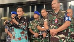 Wakil KPK Johanis Tanak meminta maaf kepada TNI lantaran menetapkan Kepala Basarnas Marsekal Madya Henri Alfandi sebagai tersangka