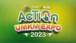 Bank Aceh Action Expo UMKM dibuka Jum’at (4/8) pukul 20.30 WIB. Expo berlangsung 3-6 Agustus 2023