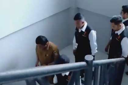 Kadis PUPR Banda Aceh Muhammad Yasir ditangkap oleh Satreskrim Polresta Banda Aceh, Senin (7/8/2023)