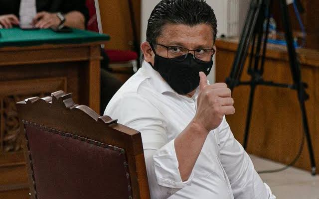 Ferdy Sambo, terpidana kasus pembunuhan berencana terhadap ajudannya Yosua Hutabarat atau Brigadir J