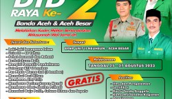 PW Gerakan Pemuda Ansor Aceh kembali mengadakan DTD Raya II pada 25-27 Agustus 2023 di BPMP Unit 2 Neuheun Aceh Besar