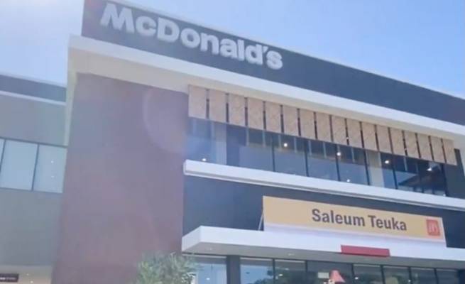 Restoran cepat saji terkemuka, McDonald's resmi membuka gerai perdana di Aceh berlokasi di Jalan Dr Mr Muhammad Hasan, Gampong Batoh, Kecamatan Lueng Bata, Kota Banda Aceh, Sabtu (19/8/2023)