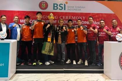 Klub Liga 2 Persiraja Banda Aceh resmi mendapatkan dukungan finansial dari PT Bank Syariah Indonesia (BSI) setelah penandatanganan MoU pada Senin (4/9) di Banda Aceh
