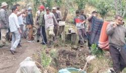 Penemuan mayat seorang laki-laki tergantung di kebun kopi Kecamatan Bener Kelipah, Bener Meriah, Selasa (5/9)