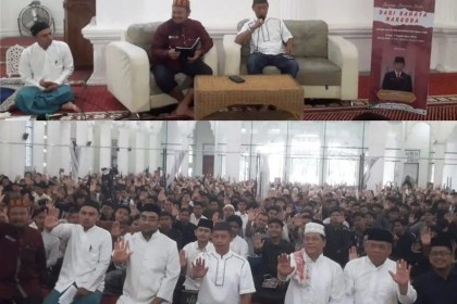 USK mengadakan program Subuh Education untuk menyosialisasikan bahaya narkoba bertempat di Masjid Jamik Darussalam kampus setempat, Ahad (17/9)
